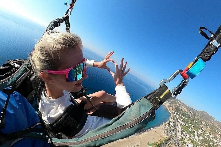 Antalya Tandem Paragliding with Licensed Pilot & Hotel Transfer