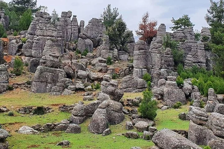 Antalya Tazi Canyon & Selge Ancient City Private Man Rocks Tour