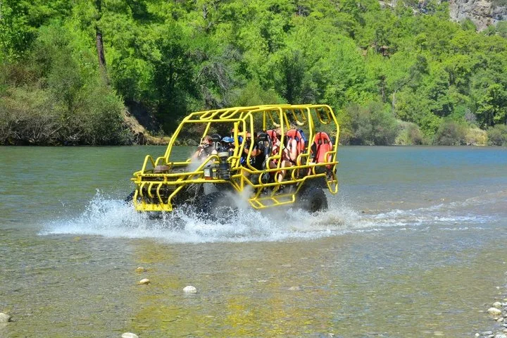 Antalya/Belek : Combo Rafting,Jeep&Buggy Safari ,Zipline(5 in 1 )