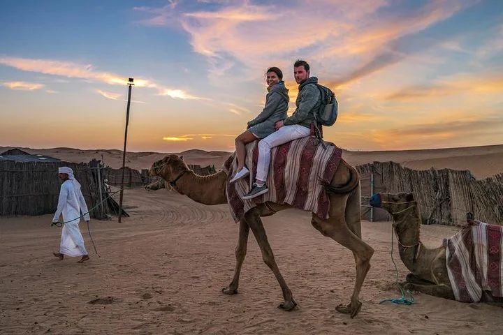 Arabian Desert Safari, BBQ Dinner, Camel Ride, Sand Boarding ATV & Live Show's