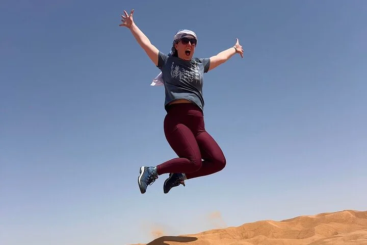 Arabian Desert Safari Red Duns with camel riding And BBQ Dinner