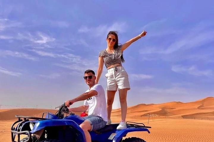 Arabian Desert Safari Red Duns with camel riding And BBQ Dinner