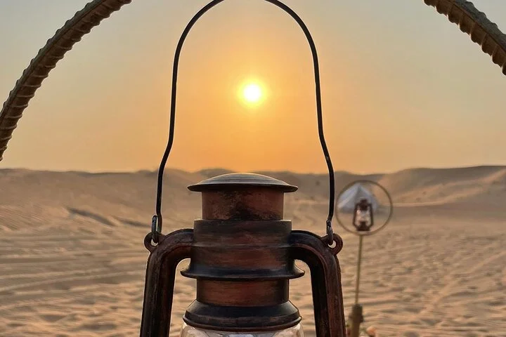 Arabian Glamping Adventure in Desert