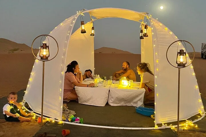 Arabian Glamping Adventure in Desert