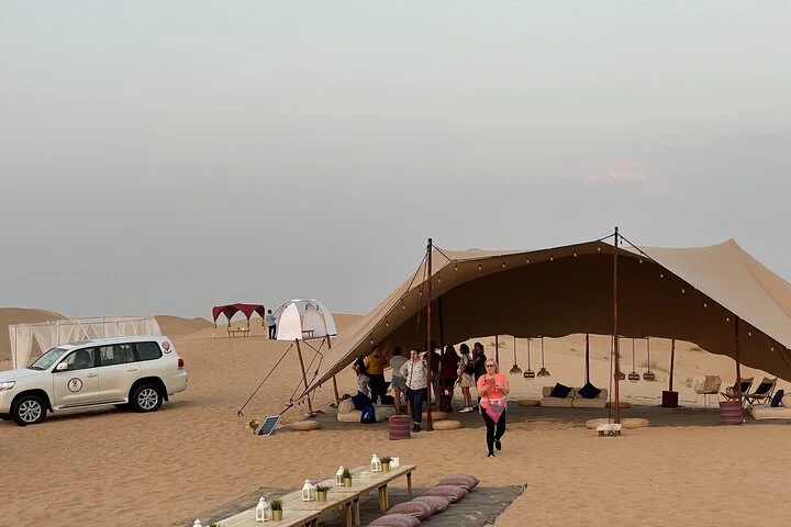 Arabian Glamping Adventure in Desert