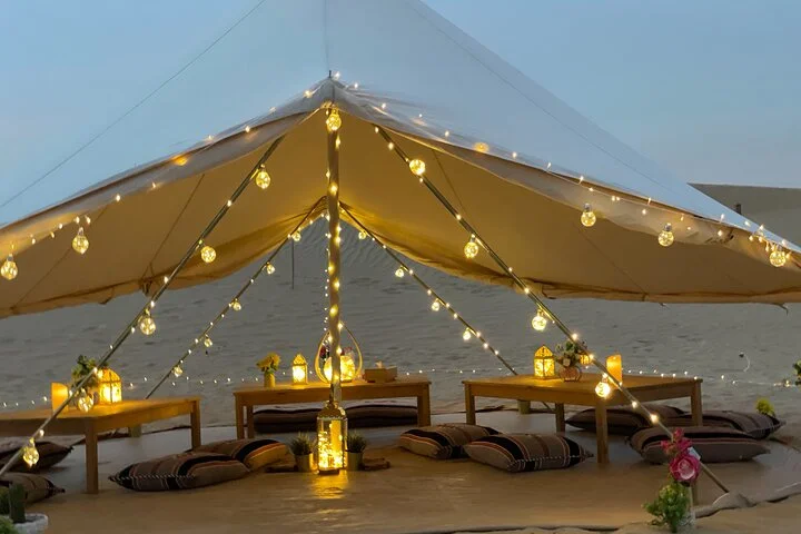 Arabian Glamping Adventure in Desert