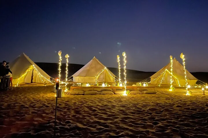 Arabian Glamping Adventure in Desert