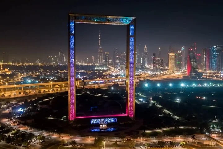 Aya Universe and Dubai Frame Combo