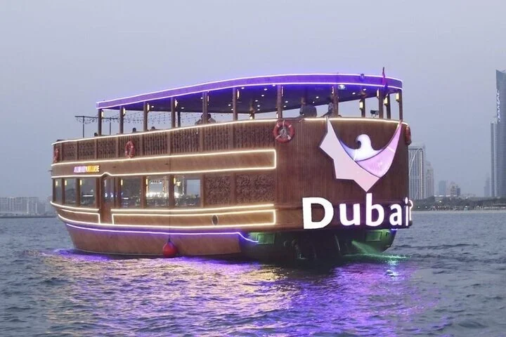 Burj Khalifa At the Top Ticket With Marina Dhow Cruise Dinner Dubai