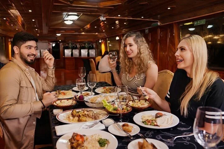 Burj Khalifa At the Top Ticket With Marina Dhow Cruise Dinner Dubai