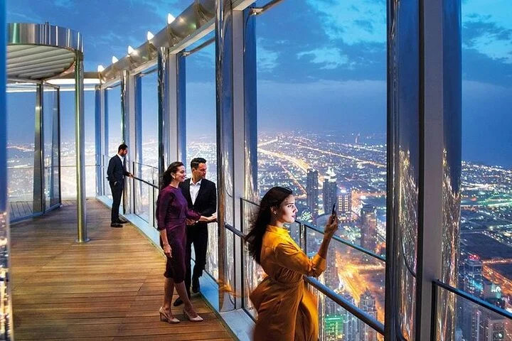 Burj Khalifa At the Top Ticket With Marina Dhow Cruise Dinner Dubai