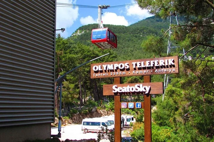 Cable Car elevation 2365 meters.