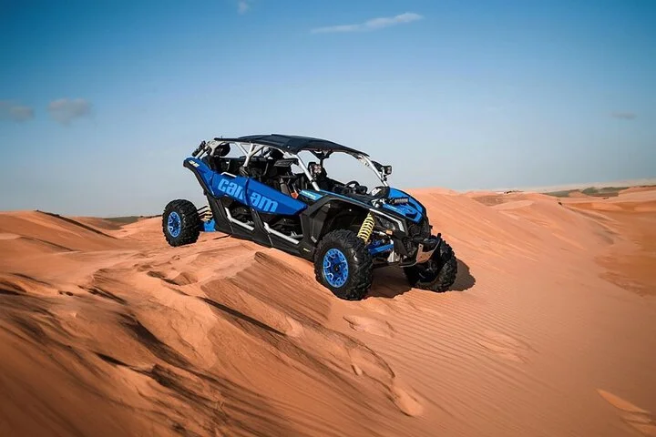 Can-Am Buggy Lahbab: 30/60 Min Camel Ride Sandboard Falcon Photo