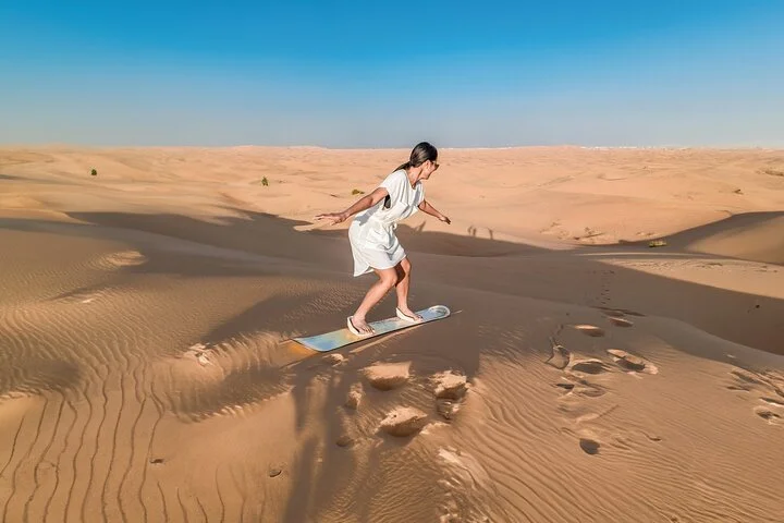 Can-Am Buggy Lahbab: 30/60 Min Camel Ride Sandboard Falcon Photo