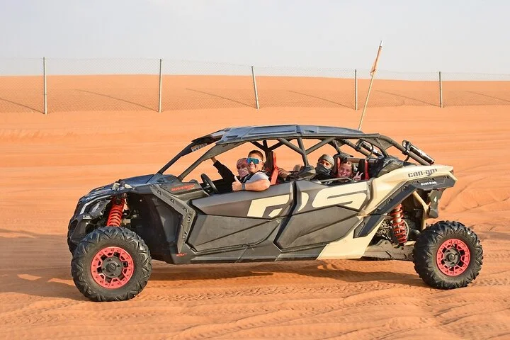 Can-Am Buggy Lahbab: 30/60 Min Camel Ride Sandboard Falcon Photo