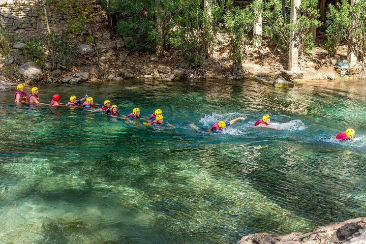 Canyoning and Rafting Adventure incl. Lunch from Alanya