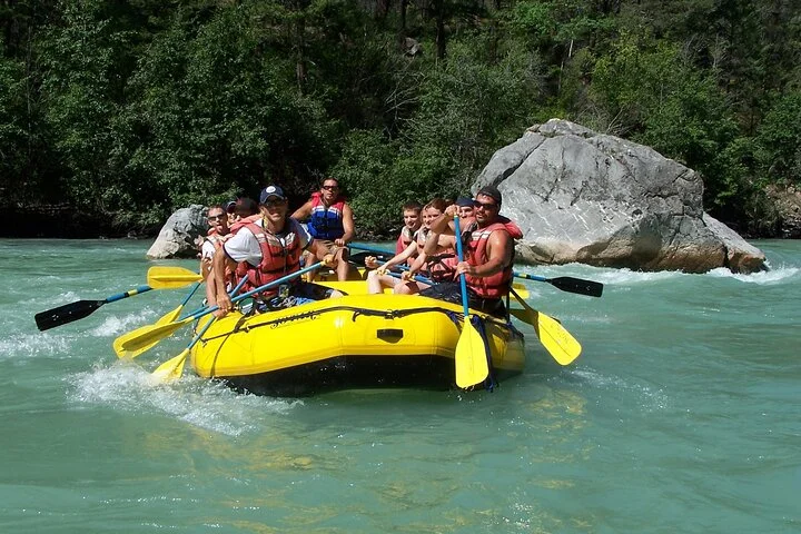 Canyoning and Rafting Adventure incl. Lunch from Alanya