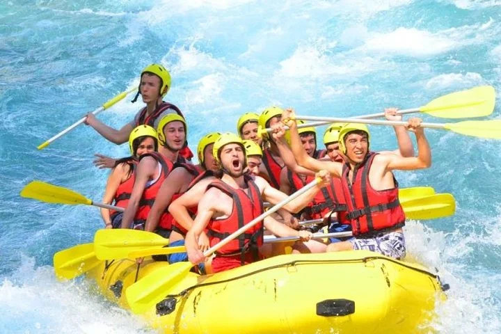 Canyoning and Rafting Adventure incl. Lunch from Alanya