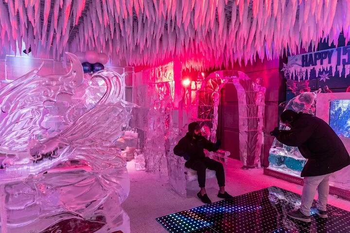 Chillout Ice Lounge Dubai Experience Ticket with Transfers Option