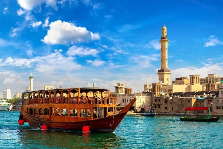 City Sightseeing Dubai HOHO Bus Tour, Dhow Cruise & Aquaventure