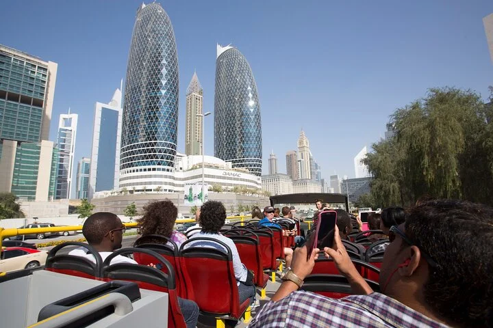 City Sightseeing Dubai HOHO Bus Tour, Dhow Cruise & Aquaventure