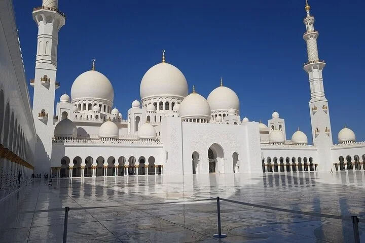Combo Tour: Abu Dhabi Grand Mosque & Half-Day Dubai City Tour