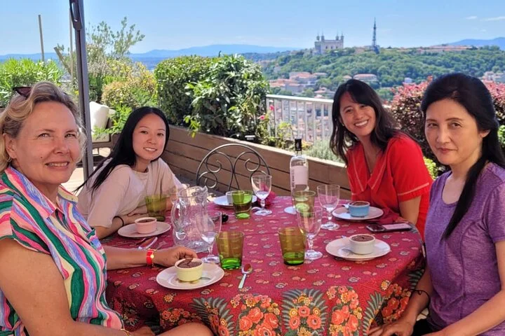 Croix Rousse Market & Rooftop Cooking Class in Lyon