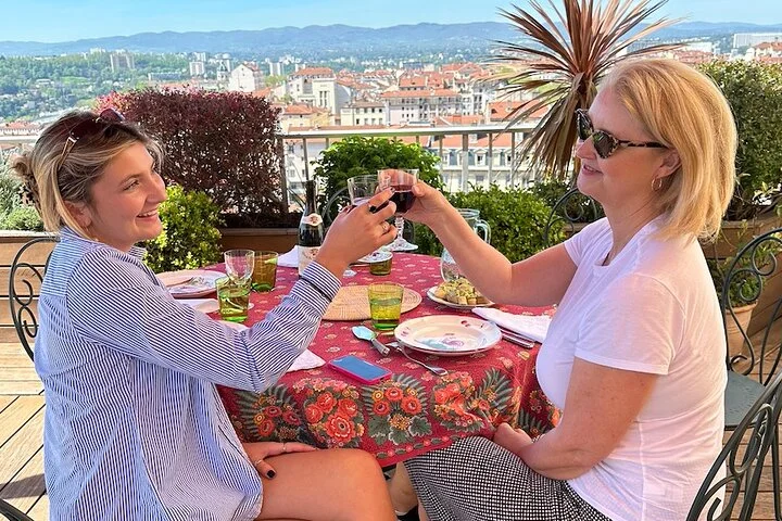 Croix Rousse Market & Rooftop Cooking Class in Lyon