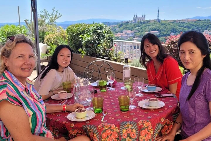 Croix Rousse Market & Rooftop Cooking Class in Lyon