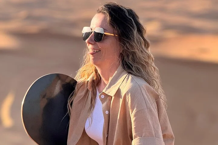Customized Dubai Morning Desert Safari Dune Bashing Sandboarding