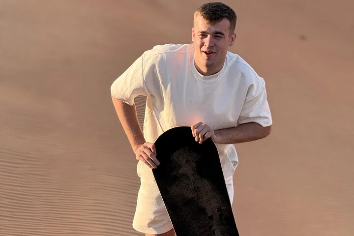 Customized Dubai Morning Desert Safari Dune Bashing Sandboarding