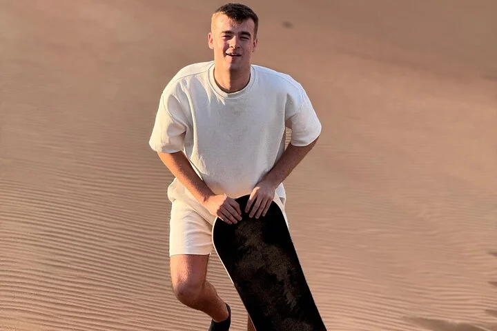 Customized Dubai Morning Desert Safari Dune Bashing Sandboarding