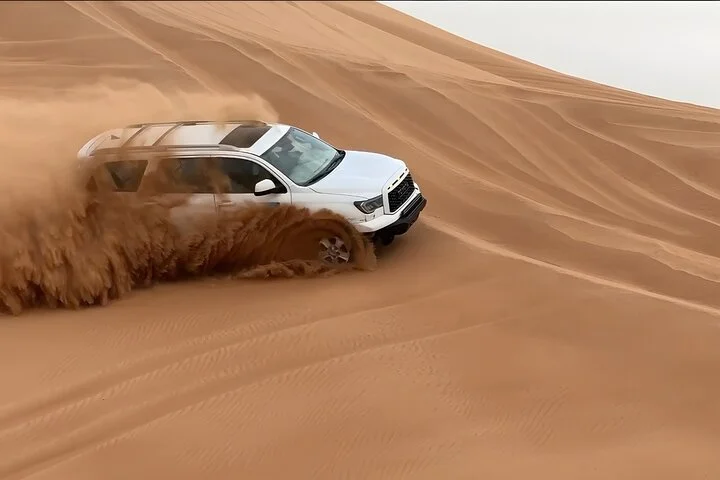 Customized Dubai Morning Desert Safari Dune Bashing Sandboarding