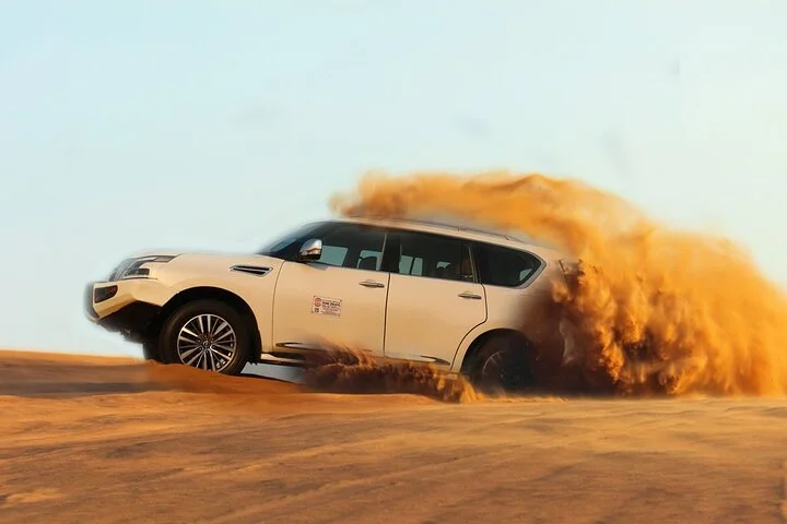 Customized Dubai Morning Desert Safari Dune Bashing Sandboarding