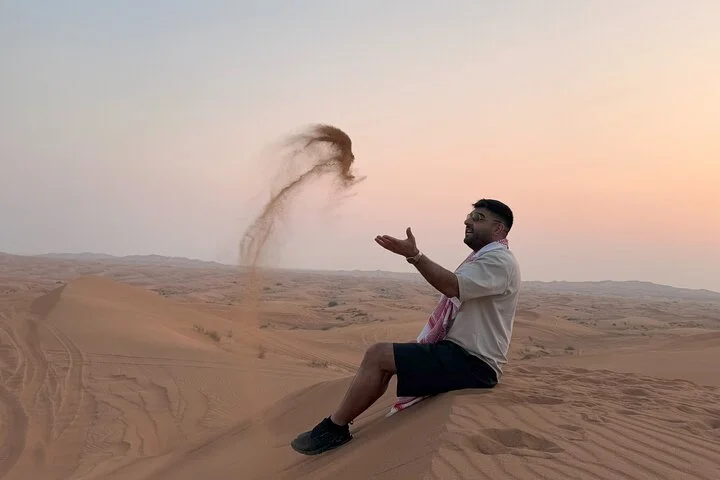 Customized Dubai Morning Desert Safari Dune Bashing Sandboarding