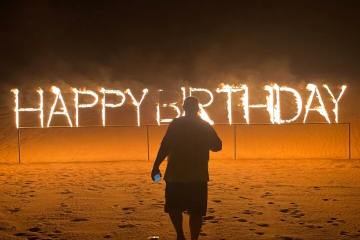 Desert Private Dinner