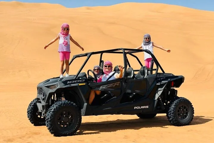 Desert Safari 4x4 Dunes, Camel Riding, BBQ & Live Shows