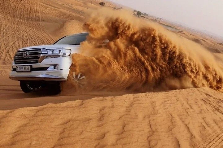 Desert Safari 4x4 Dunes, Camel Riding, BBQ & Live Shows