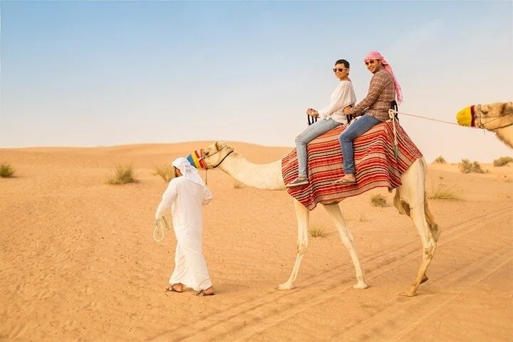Desert Safari 4x4 Dunes, Camel Riding, BBQ & Live Shows