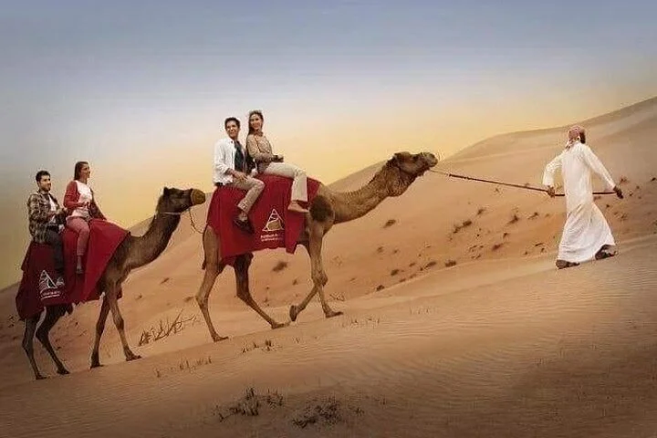 Desert Safari 4x4 Dunes, Camel Riding, BBQ & Live Shows