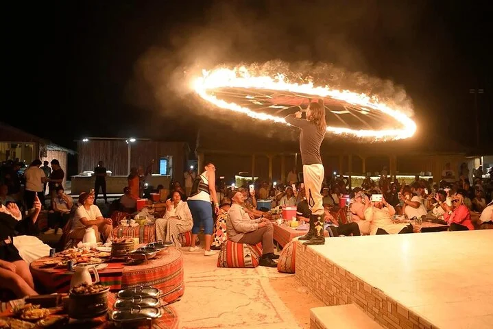 Desert Safari 4x4 Dunes, Camel Riding, BBQ & Live Shows