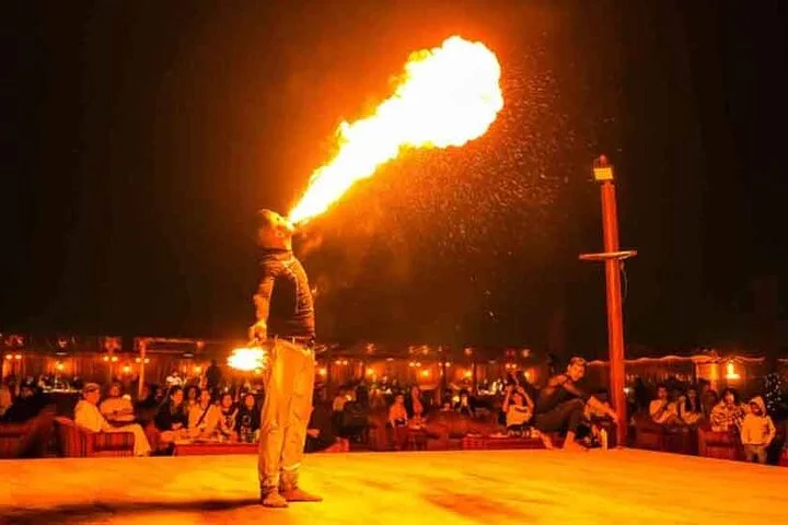 Desert Safari Dubai - Dune Bash, Camel Ride, Shows & BBQ Dinner