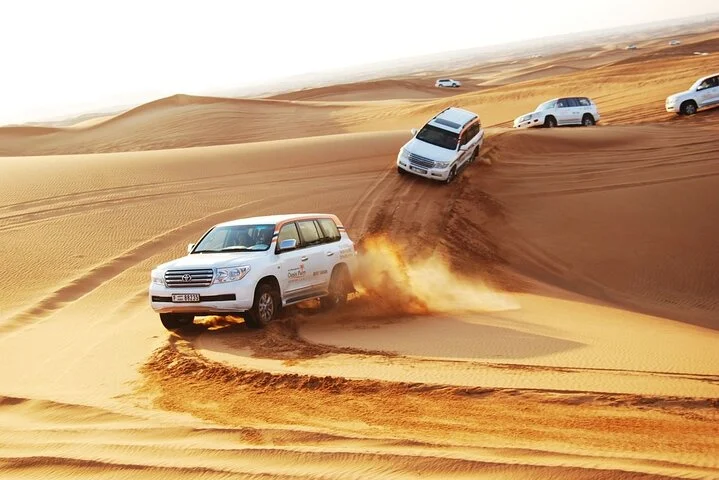 Desert Safari Dubai - Dune Bash, Camel Ride, Shows & BBQ Dinner