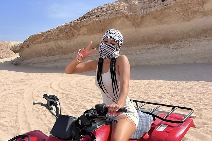 Desert Safari, Quad Bike & Camel Ride With VIP Camp