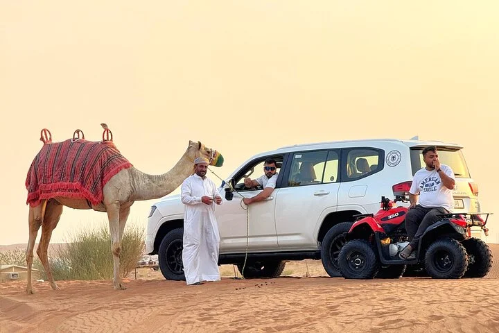 Desert Safari Tour with BBQ Dinner & ATV in Dubai