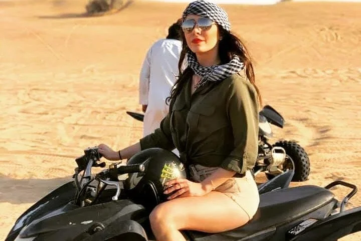 Desert Safari with 4x4 Dune Bashing Camel Ride Sand Boarding