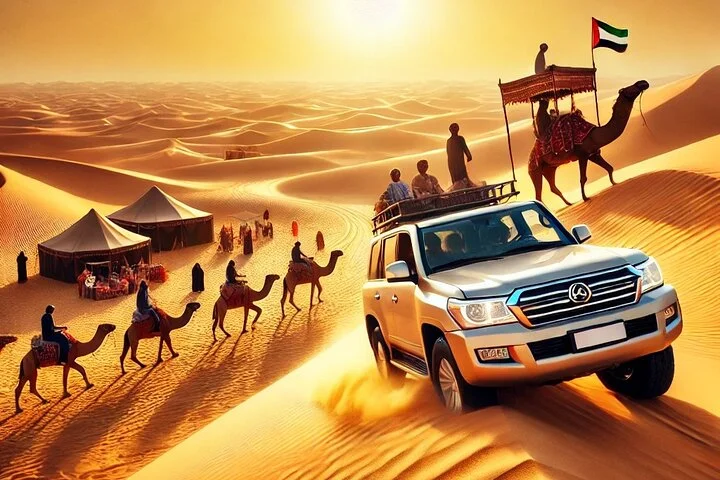 Desert Safari with BBQ Dinner