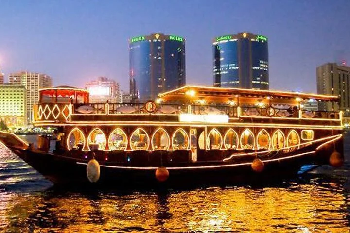 Desert Safari with BBQ Dinner and Belly Dance, Dhow Cruise Dinner Combo