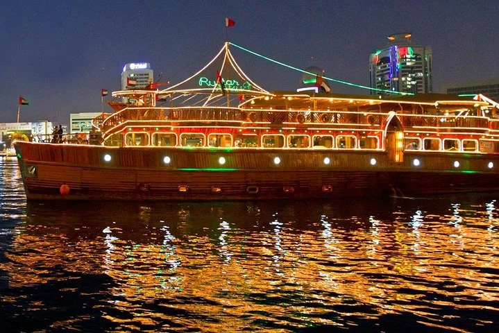 Desert Safari with BBQ Dinner and Belly Dance, Dhow Cruise Dinner Combo