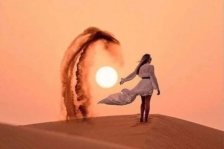 Desert Safari With BBQ Dinner, Camel Ride, Sand Boarding In Dubai